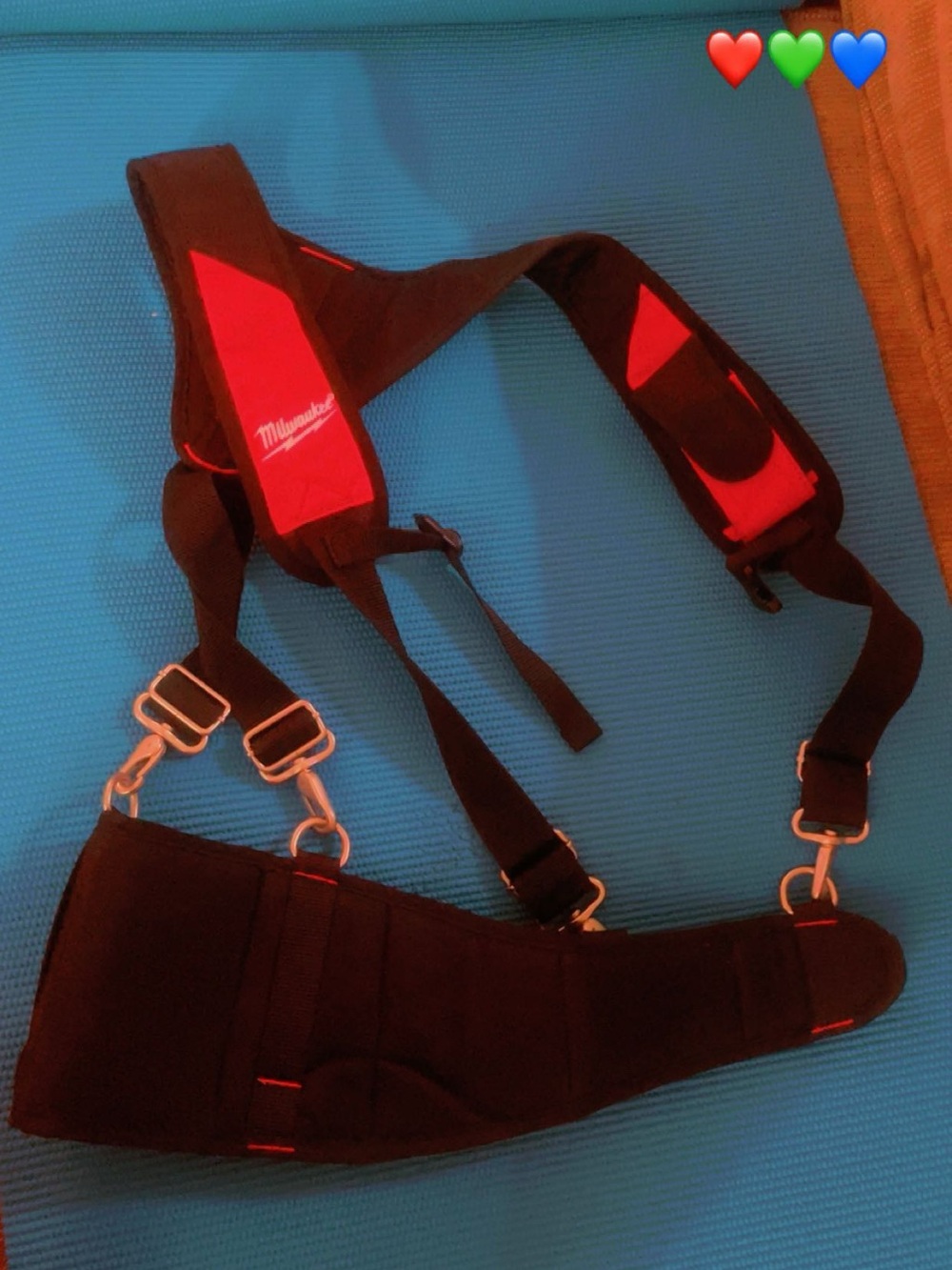 Milwaukee Black & Red Tool Shoulder Strap Harness